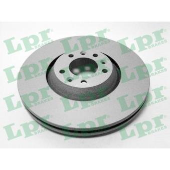 Jeu de 2 disques de frein avant LPR OEM 4249A9