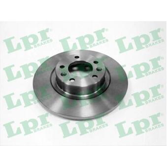 Jeu de 2 disques de frein arrière LPR [P1015P]