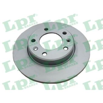 Jeu de 2 disques de frein arrière LPR OEM 1610761980