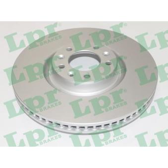 Jeu de 2 disques de frein avant LPR [P1023VR]