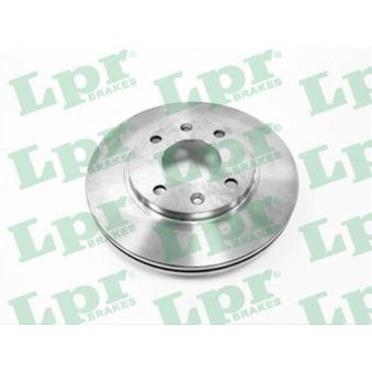 Jeu de 2 disques de frein avant LPR OEM 91517695