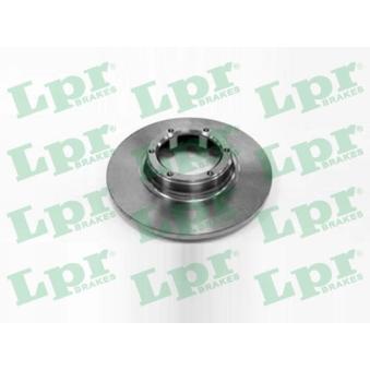 Jeu de 2 disques de frein avant LPR R1011P pour NISSAN PRIMERA 1.4 - 110cv