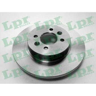 Jeu de 2 disques de frein arrière LPR OEM 8671019318