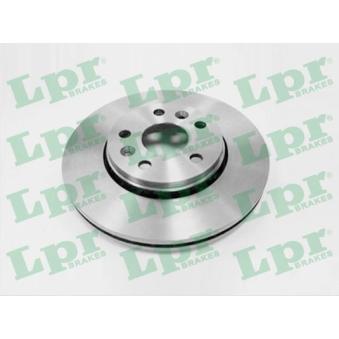 Jeu de 2 disques de frein avant LPR R1039V pour MERCEDES-BENZ CITAN 111 CDI - 110cv