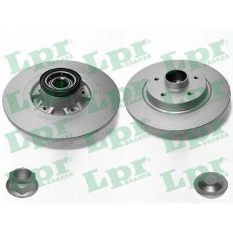 Jeu de 2 disques de frein arrière LPR OEM 432023939R