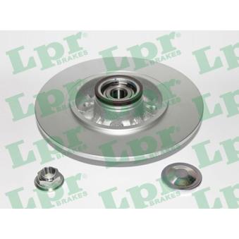 Jeu de 2 disques de frein arrière LPR OEM 432009292R