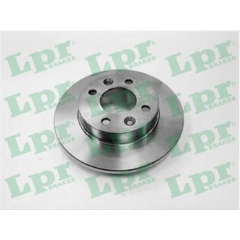 Jeu de 2 disques de frein avant LPR R1081P pour RENAULT R19 1.4 - 58cv