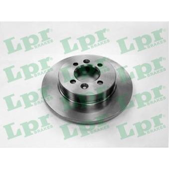 Jeu de 2 disques de frein arrière LPR R1401P pour RENAULT LAGUNA 2.0 - 114cv