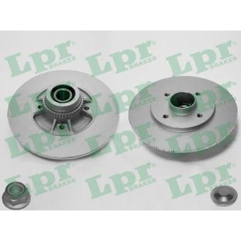 Jeu de 2 disques de frein arrière LPR OEM 7701204294