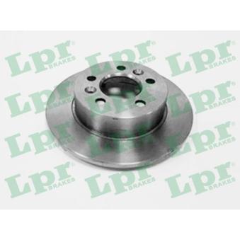 Jeu de 2 disques de frein arrière LPR R1481P