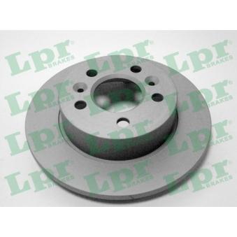 Jeu de 2 disques de frein arrière LPR R1481PR