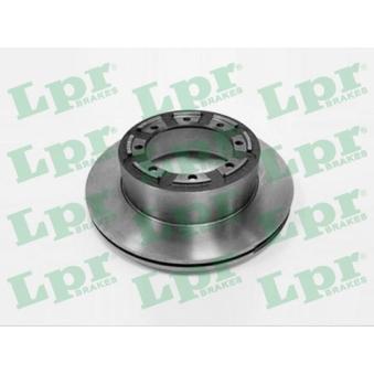 Jeu de 2 disques de frein arrière LPR OEM 5001864712