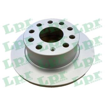 Jeu de 2 disques de frein arrière LPR OEM 5QD615601B