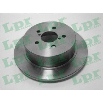 Jeu de 2 disques de frein arrière LPR OEM 26700AG000