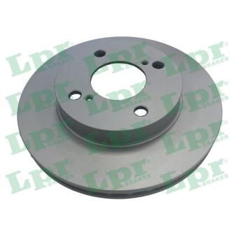 Jeu de 2 disques de frein avant LPR OEM 5531162R00000