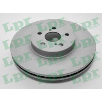 Jeu de 2 disques de frein avant LPR OEM 4351205050