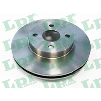 Jeu de 2 disques de frein avant LPR OEM 4351202090