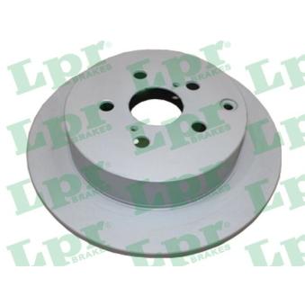 Jeu de 2 disques de frein arrière LPR OEM 4243105060