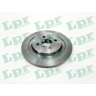 Jeu de 2 disques de frein arrière LPR [T2046P]
