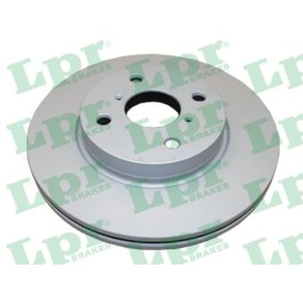 Jeu de 2 disques de frein avant LPR OEM 435120D060