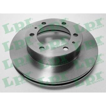 Jeu de 2 disques de frein avant LPR OEM 435120K070
