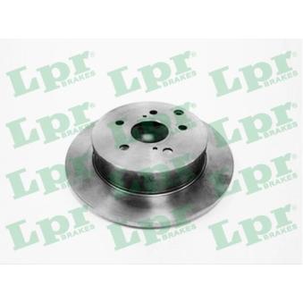 Jeu de 2 disques de frein arrière LPR T2072P pour CHRYSLER 300 1.6 - 110cv