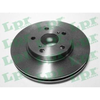 Jeu de 2 disques de frein avant LPR T2088V pour ALFA ROMEO SPIDER 1.6 - 132cv