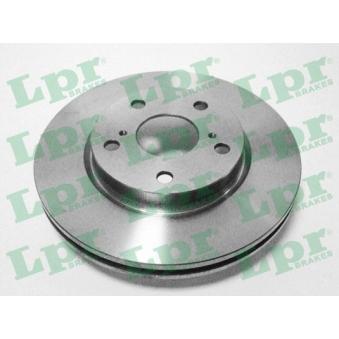 Jeu de 2 disques de frein avant LPR OEM 4351242040