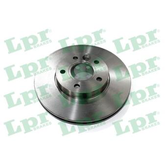 Jeu de 2 disques de frein avant LPR OEM 31341642