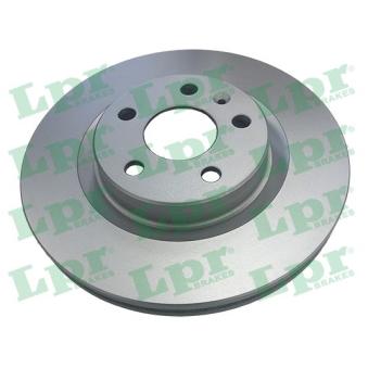 Jeu de 2 disques de frein avant LPR OEM 32300121