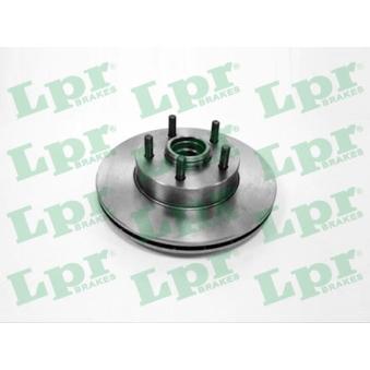 Jeu de 2 disques de frein avant LPR OEM 270876