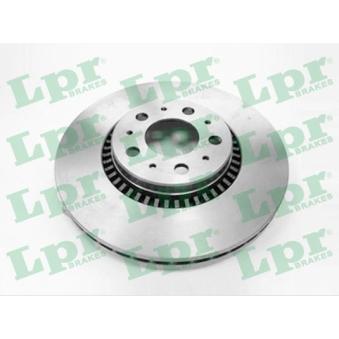 Jeu de 2 disques de frein avant LPR OEM 272404