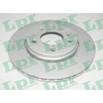 Jeu de 2 disques de frein arrière LPR OEM 7H0615601B Jeu de 2 disques de frein arrière LPR OEM 7H0615601B