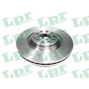 Jeu de 2 disques de frein avant LPR OEM 1K0615301AD Jeu de 2 disques de frein avant LPR OEM 1K0615301AD