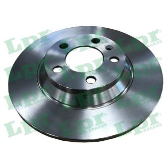 Jeu de 2 disques de frein arrière LPR OEM 2Q0615601G