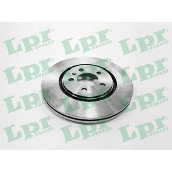 Jeu de 2 disques de frein avant LPR OEM 1H0615301