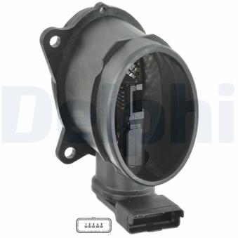Débitmètre de masse d'air DELPHI AF10075-12B1 pour SUZUKI SWIFT 1.6 D - 110cv