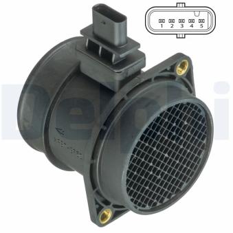Débitmètre de masse d'air DELPHI AF10391-12B1 pour KIA PRO CEED 2.0 CRDi - 140cv