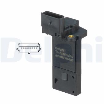 Débitmètre de masse d'air DELPHI [AF10682-12B1]