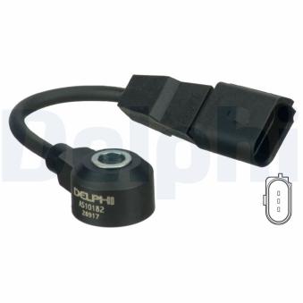 Capteur de cognement DELPHI AS10182 pour AUDI A3 S3 quattro - 256cv