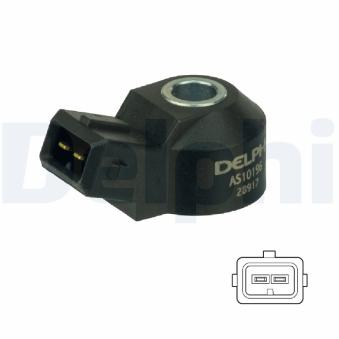 Capteur de cognement DELPHI AS10196 pour MITSUBISHI LANCER 1.6 - 110cv