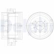 DELPHI BF166 - Tambour de frein