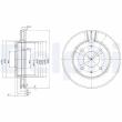 DELPHI BG3202 - Jeu de 2 disques de frein avant
