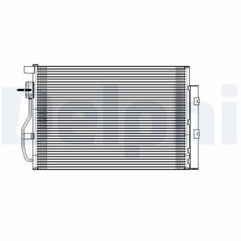 Condenseur, climatisation DELPHI OEM 1850272 Condenseur, climatisation DELPHI OEM 1850272