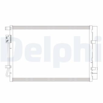 Condenseur, climatisation DELPHI OEM 97606C8050