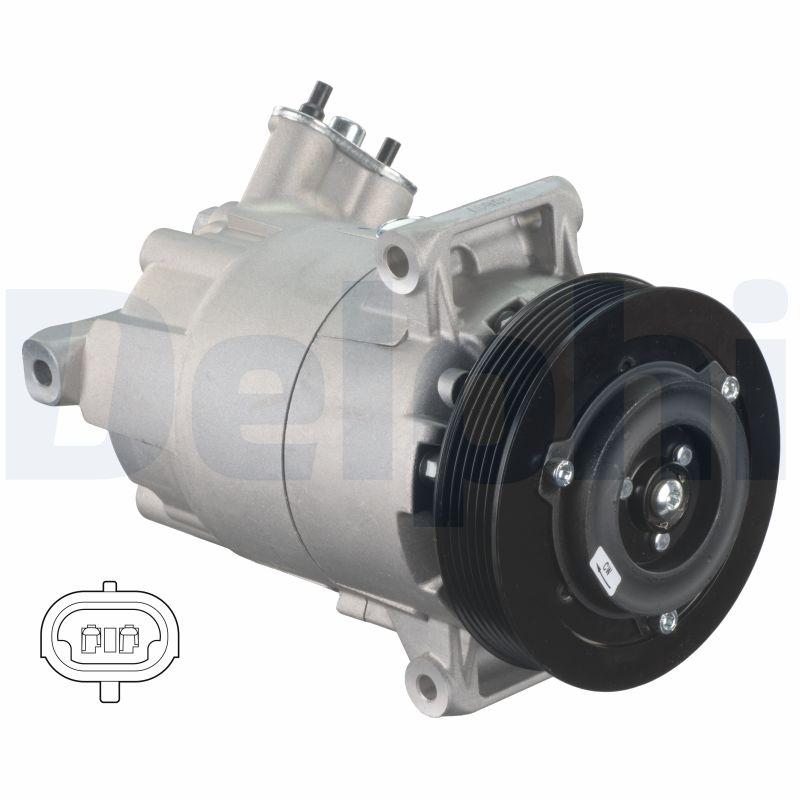 Compresseur, climatisation DELPHI CS20382 - Visuel 1