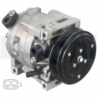Compresseur, climatisation DELPHI CS20402 pour LANCIA Y 1.2 16V - 86cv