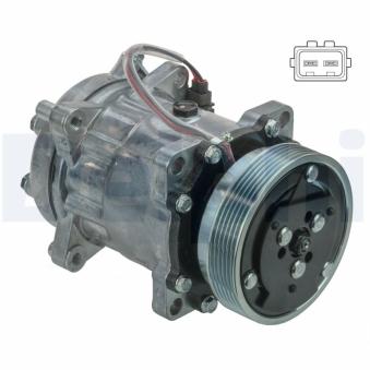 Compresseur, climatisation DELPHI CS20491 pour DAEWOO NEXIA 1.9 TDI - 85cv