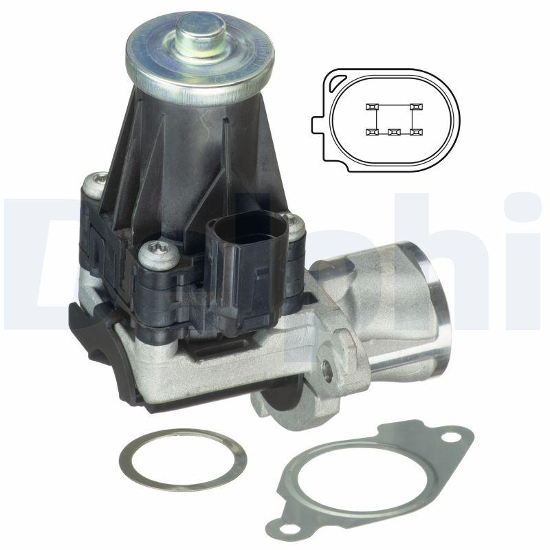 Vanne EGR DELPHI EG10443-12B1 - Visuel 1