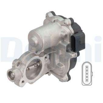 Vanne EGR DELPHI EG10630-12B1 pour SKODA RAPID 1.4 TDI - 90cv